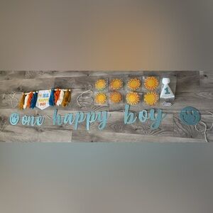 One happy boy 1st birthday decor